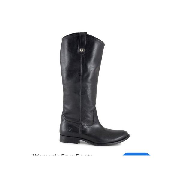 Frye Women's Black Tall Melissa Button Boots size‎ 6 #3 - Picture 1 of 12